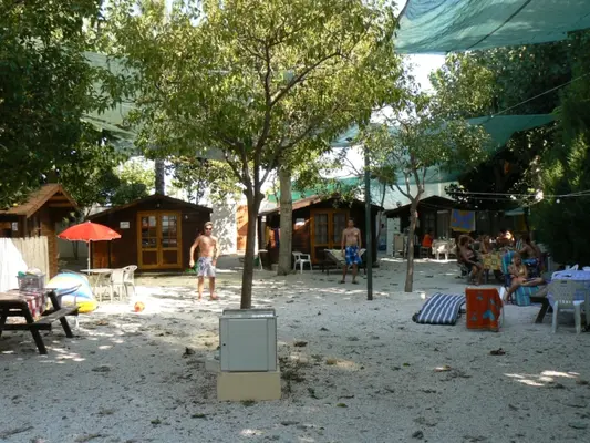 Camping Cap Blanch